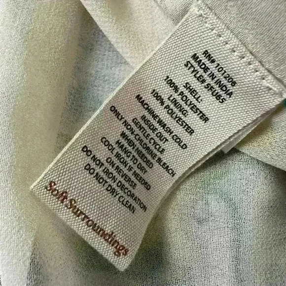 NWT - Soft Surroundings- Teal Bohemian Cardigan -One size - Picture 8 of 15